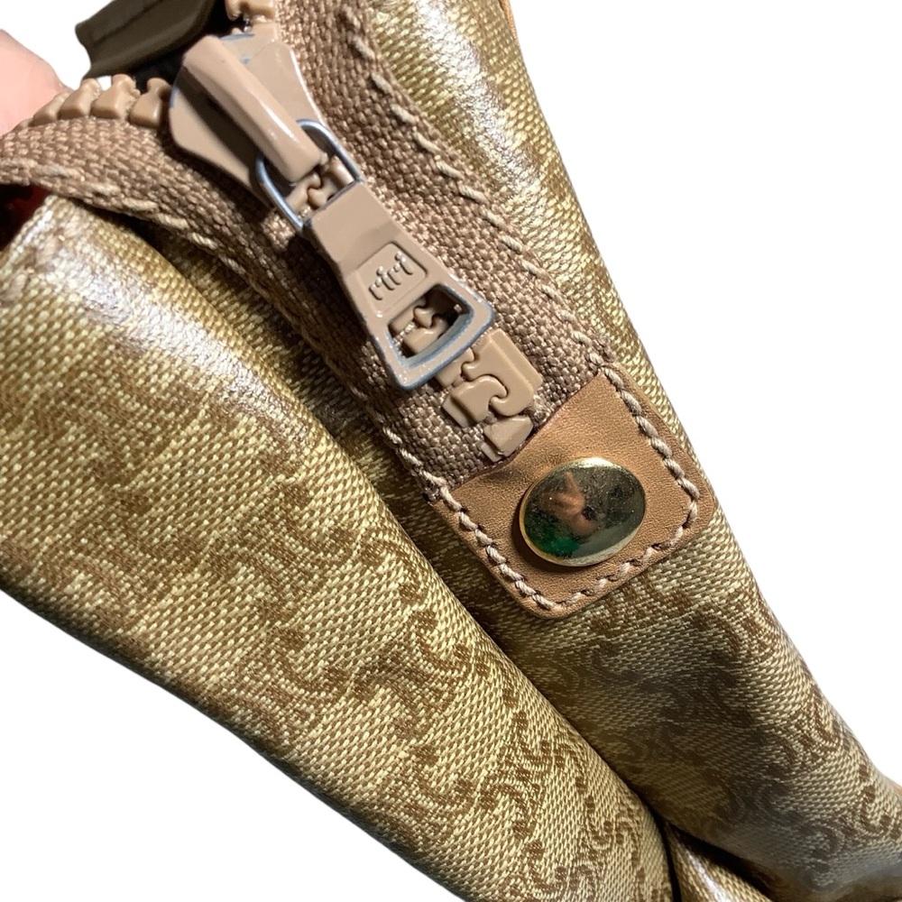 Celine Macadam Brown Monogram Clutch Vintage - Picture 15 of 15